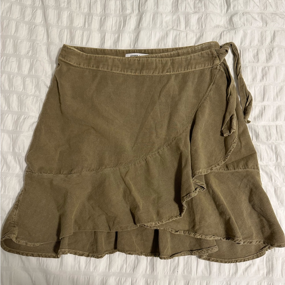 Wrap Mini Skirt